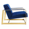 Seg Performance Velvet Accent Chair