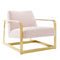 Seg Performance Velvet Accent Chair