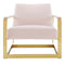 Seg Performance Velvet Accent Chair
