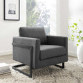Posse Upholstered Fabric Accent Chair