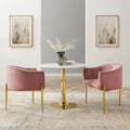 Savour Tufted Performance Velvet Accent Chairs - Set of 2