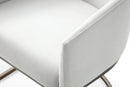 Modrest Elisa - Modern Velvet & Brass Dining Chair
