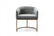 Modrest Elisa - Modern Velvet & Brass Dining Chair