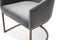 Modrest Elisa - Modern Velvet & Brass Dining Chair