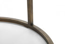 Modrest Elisa - Modern Velvet & Brass Dining Chair