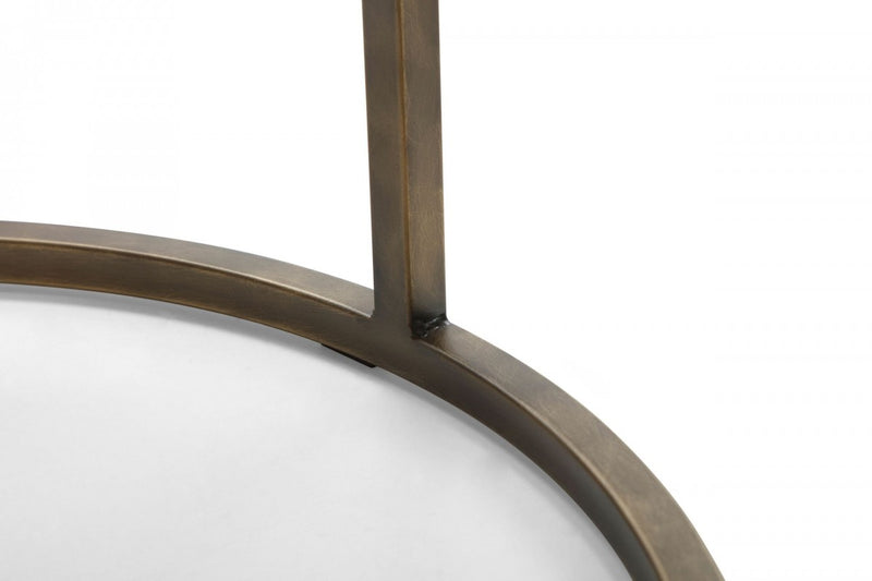 Modrest Elisa - Modern Velvet & Brass Dining Chair