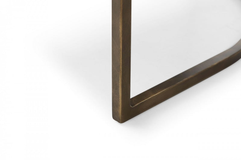 Modrest Elisa - Modern Velvet & Brass Dining Chair