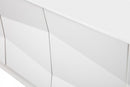 Modrest Ely - Modern White High Gloss Buffet