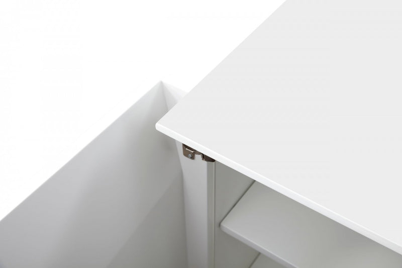 Modrest Ely - Modern White High Gloss Buffet