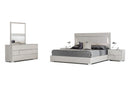 Modrest Ethan Italian Modern Grey Bed
