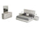 Modrest Ethan Italian Modern Grey Bedroom Set by Hollywood Glam