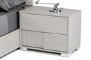 Modrest Ethan Italian Modern Grey Bedroom Set by Hollywood Glam