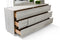 Modrest Ethan Italian Modern Grey Bedroom Set by Hollywood Glam