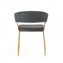 Ashland - Modern Grey & Rosegold Dining Chair (Set of 2)