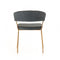 Ashland - Modern Grey & Rosegold Dining Chair (Set of 2)