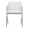 Modrest Darcy Modern White Leatherette Dining Chair (Set of 2)