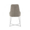 Stark - Modern Light Grey Fabric Dining Chair (Set of 2)
