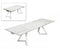 Modrest Farrell - Modern White Ceramic Extendable Dining Table