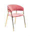 Modrest Brandy Modern Fabric Dining Chair (Set of 2)