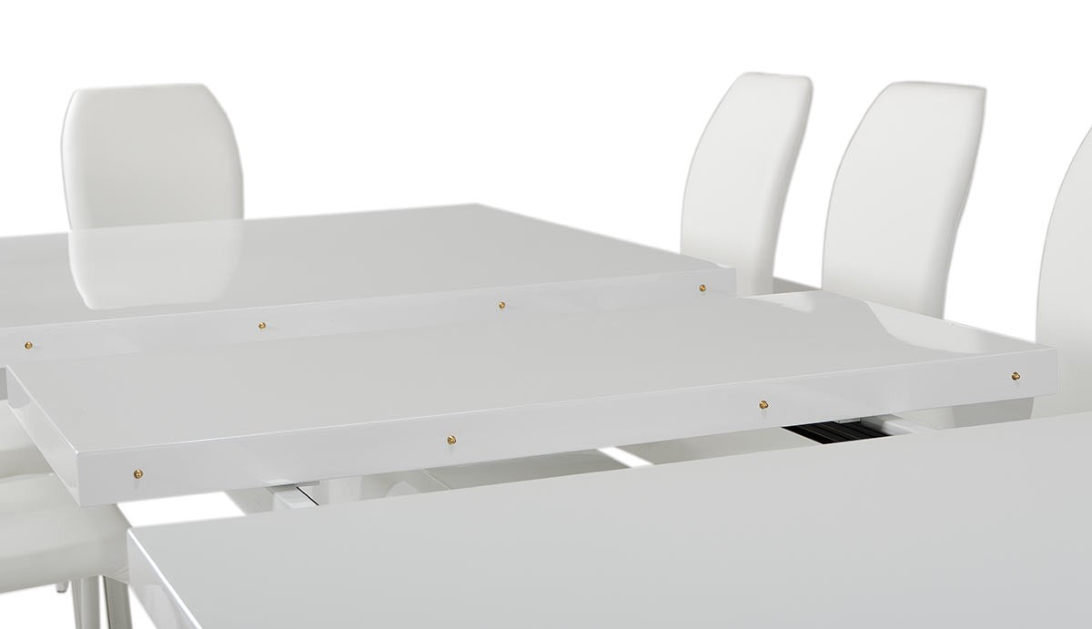 Modrest Bono "Z" - Modern White Dining Table