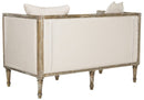 Leandra Rustic French Country Settee