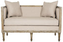 Leandra Rustic French Country Settee