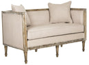 Leandra Rustic French Country Settee