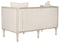 Leandra Rustic French Country Settee