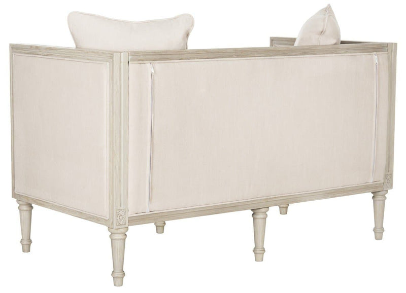 Leandra Rustic French Country Settee
