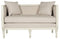 Leandra Rustic French Country Settee