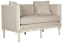 Leandra Rustic French Country Settee
