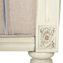 Leandra Rustic French Country Settee