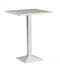 Renava Gulf Outdoor White & Grey Bar Table Set