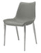 Modrest - Modern Grey Eco-Leather Dining Chair (Set of 2)