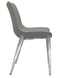 Modrest - Modern Grey Eco-Leather Dining Chair (Set of 2)