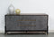 Modrest Gabrielle - Contemporary Walnut & Gold Buffet