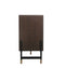 Modrest Gabrielle - Contemporary Walnut & Gold Buffet