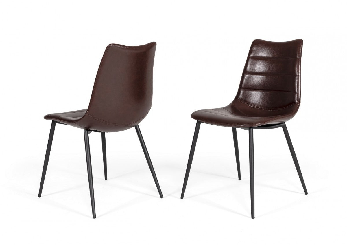 Gilliam - Modern Brown Dining Chair (Set of 2)