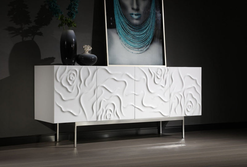 Modrest Gwen - Modern High Gloss Buffet