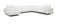 Divani Casa Hawkey - Contemporary White Full Leather U Shaped Left Facing Sectional Sofa