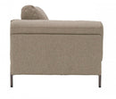 Divani Casa Hello - Modern Beige Fabric Sofa