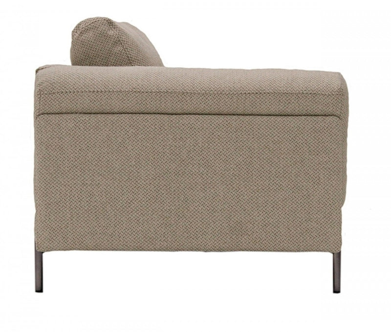 Divani Casa Hello - Modern Beige Fabric Sofa
