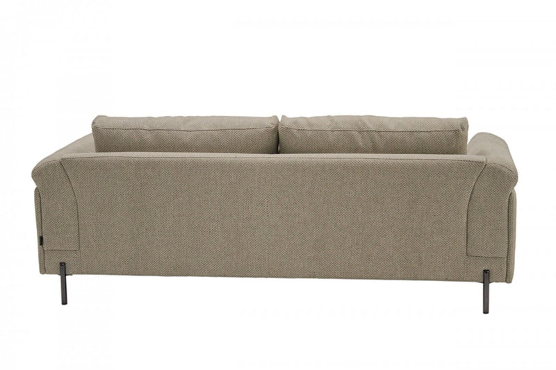 Divani Casa Hello - Modern Beige Fabric Sofa
