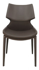 Modrest Helwig - Contemporary Eco-Leather Dining Chair (Set of 2)