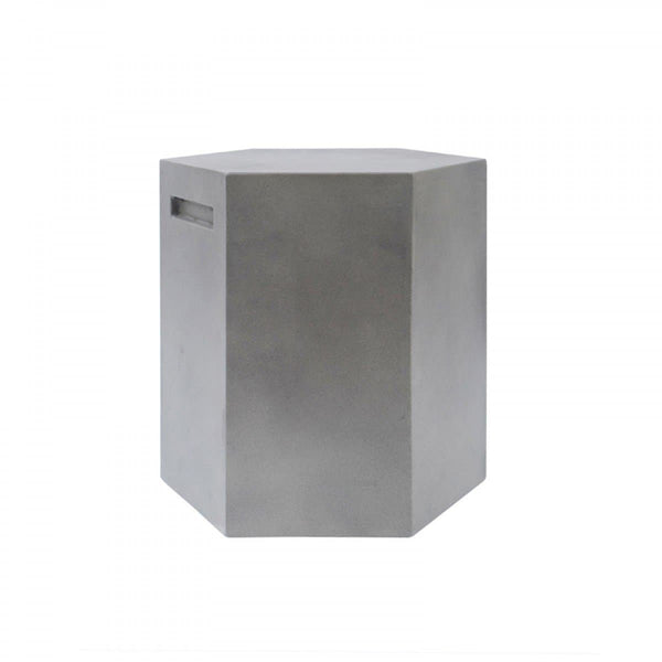 Modrest Cruz Modern Grey Concrete Stool