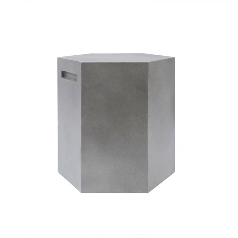 Modrest Cruz Modern Grey Concrete Stool