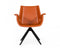 Modrest Hiawatha - Modern Cognac Eco-Leather Dining Chair