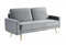 Divani Casa Huffine - Modern Fabric Sofa