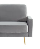 Divani Casa Huffine - Modern Fabric Sofa