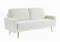 Divani Casa Huffine - Modern Fabric Sofa